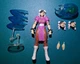 Jada Toys Next Level Chun Li Street Fighter 2 Player 2 Action Figure