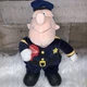 Vintage 1999 CVS Stuffins FROSTY THE SNOWMAN  Traffic Cop. 13" Plush Doll