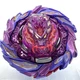 TAKARA TOMY Beyblade Burst B-190 Roar Bahamut Karma Metal Drift 6 Violet Used