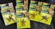 Playmates Toys TMNT Mini Figure Leo Don Raph Mikey w/ Weapons set 9