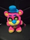 Funko Five Nights at Freddy's FNAF Blacklight Plush Pink Freddy (NEW W TAGS)