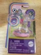 Polly Pocket DONUT Mini Car with Doll and Pet Dog  NEW