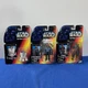 NEW 1995 Kenner Star Wars Power of the Force R2-D2 Lando Calrissian Chewbacca