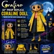 Coraline Movie Poseable Doll Figure Button Eye NECA Horror Movie Collector Toy