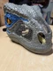 Jurassic World Dominion Velociraptor Mask BLUE Dino Moving Eyes, Mouth w/ Sound!