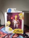 NIP Jakks THE SIMPSONS Homer At Bat Baseball 5" Action Figure With Red Cap & Bat