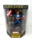 Marvel Legends Icons Captain America 12" New Unmasked Variant with Book (2006)