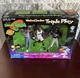 Michael Jordan Triple Play Space Jam Warner Bros Vintage Figurine Set!