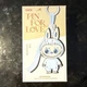 🔥POP MART Labubu V4 The Monsters Pin For Love Alphabet Plush Pendant - F NWT🔥