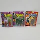 NIP VTG ToyBiz Marvel The Uncanny X-Men figure lot - SAURON - STORM - AHAB 