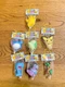 [7 Full set] Pokemon Niginigi Squeeze Mascot Figure 2001 Banpresto From Japan