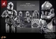New Hot Toys MMS643 Star Wars Clone Trooper Chrome Version 1/6 Figure in stock