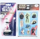 Vtg Star Wars Figurine Stamper Stormtrooper Roseart 1997 w/ Episode 1 Stickers