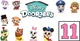 Disney Doorables Retired Series 11 FLAT SHIPPING 101 Dalmations Fantasia Nemo