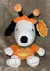2019 Hallmark Peanuts 7" Plush Pumpkin Halloween Snoopy Stuffed Animal NWT