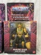 Mattel Masters of Universe X Transformers BUMBLEBEE ARMOR MAN-AT-ARMS BOX WEAR