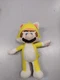 12&rdquo; Super Nintendo Yellow Kitsune Cat Super Mario Soft Plush Toy No Tag