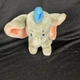 Vintage Disney Dumbo Stuffed Animal Plush Elephant Blue Hat White Collar Korea