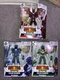 Playmates Power Rangers Kaiju Green Godzilla Red Rodan Blue Anguirus Lot of 3