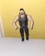 WWF Bend-Em Wrestling Action Figure Chainz Disciples Of Apocalypse WWE 
