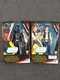 Lot of 2 Star Wars: Galaxy of Adventures Action Figure Darth Vader Han Solo