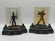 Star Wars Titanium Series IG-88 & Bossk Die-Cast Figures w Display Cases Hasbro