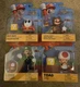 Super Mario Jakks Pacific Tanooki Shy Guy Luigi & Toad  4 pieces Included NEW