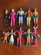 Bendy Figure Lot DC, X-Men, Disney, Comics