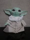 Star Wars Green Mandalorian The Child Baby Yoda Grogu Talking Plush Hasbro 8" (a