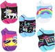 Nickelodeon Toddler Girl's Jojo Siwa 5 Pack No Show Socks, SHOE SIZE 7-10