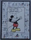 Disney Hallmark Mickey Mouse It's A Brand New Day So Dream Away Comic Strip Sign