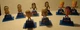 1999 WCW nWo Head Ringers Lot WWE WWF Statues ToyBiz