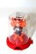 Zag Toys Domez My Hero Academia Series 2 Endeavor  Figure Red Base 3 Inch