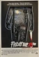 FRIDAY THE 13th 3-D MOVIE POSTER WALL ART  MCFARLANE TOYS