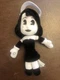 Bendy & The Ink Machine Alice Angel Plush Doll 2018 Phatmojo Toy Black & White