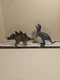 Kid Galaxy Dinosaurs On The Loose Set of 2 &bull; Fully Posable with Lights & Sounds