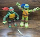 2012 TMNT 11&rdquo; Leonardo & Raphael Figures Playmates Nickelodeon Large Lot