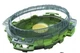 Beyblade QuadDrive Interstellar Drop Battle Beyblade Stadium And 4 Blades