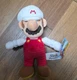 Nintendo Jakks Pacific Super Fire Mario White Plush Stuffed Toy 9"