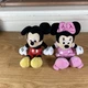 Disney Mickey Mouse & Minnie Mouse Plush Stuffed Toy 10" Collectible Used