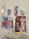 Star Wars Set: 1998 Hasbro Star Wars Qui Gon Jinn Figure Eps 1 w/ Tie Fighter ++