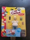Playmates Toys Simpsons Series 1 Homer Simpson Action Figure Spanish Name Card 