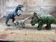 Lot Of 3 Jurassic World  Roarivores SINOCERATOPS ALLOSAURUS Atrociraptor Ghost