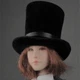 Top Hat 1/6 Scale Accessories 12" Male Female Model Action Figure Gentleman Toy