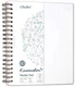 Ohuhu Double-Sided Marker Pad Art Sketchbook Bleedproof 7" x 10&rdquo;, Cool White