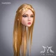 YMTOYS YMT029D 1/6 Blonde Beauty Head Sculpt For 12"Female Suntan Ph TBL Figure