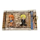 Vtg One Piece - Nami & Sanji Figure Keychain Mascot Charm Banpresto JAPAN RARE!