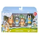 Bluey Family Figure 4-Pack &ndash; Includes Bluey, Bingo, Mum (Chilli) & Dad (Ba