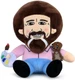 Kidrobot Bob Ross Pink Shirt with Peapod 8" Plush Phunny Stuffed Animal NEW