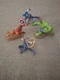 MARVEL Avengers 2011 DISNEY Exclusive PVC Figures Lot of 4 Cake Toppers